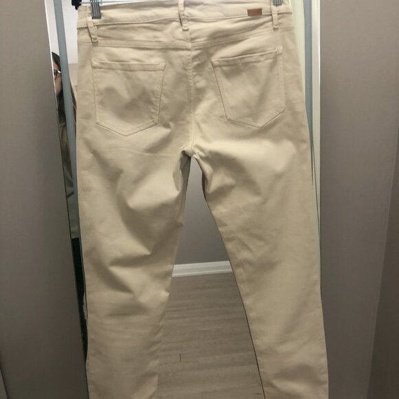 Massimo Dutti Skinny Fit, Low Rise, Tan Pants, Size 10 - Picture 4 of 8